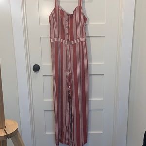 Dusty Rose Jumpsuit Abercrombie NWOT
